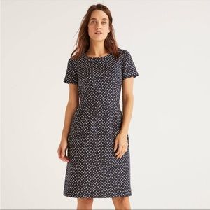 Boden New With Tags! Navy Fit and Flare Dress size 4
